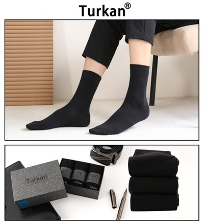 Носки мужские средней длины антибактериальные, ароматизированные - набор 3 пары