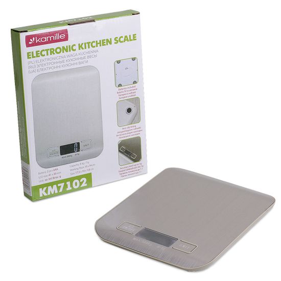 Весы кухонные электронные Kamille KM-7102