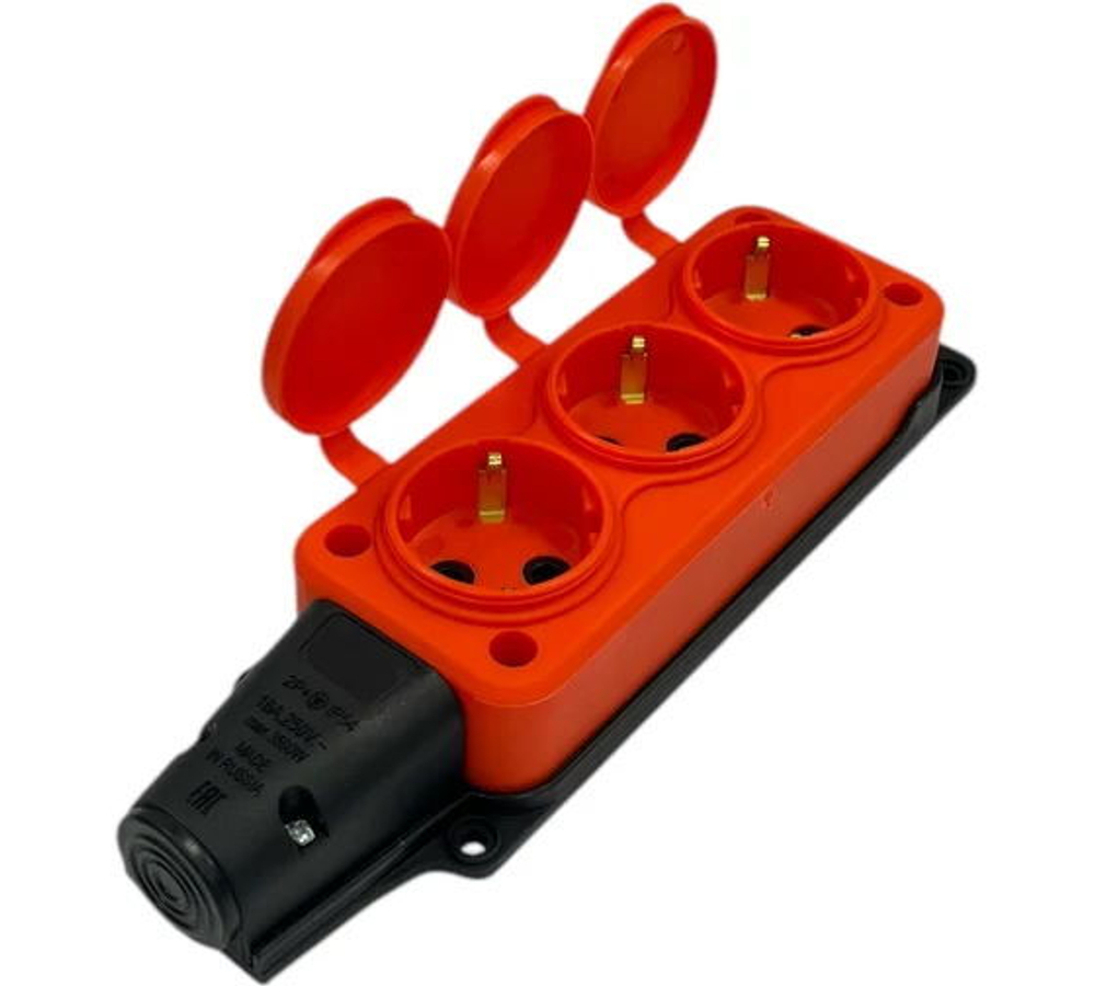 Удлинитель силовой iTOK i-CONNECT-COLOR-SU-PVS-315-3-54-7-ORANGE