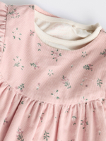 Комбинезон и боди в комплекте для девочки Next Q94-787, Розовый, Молочный