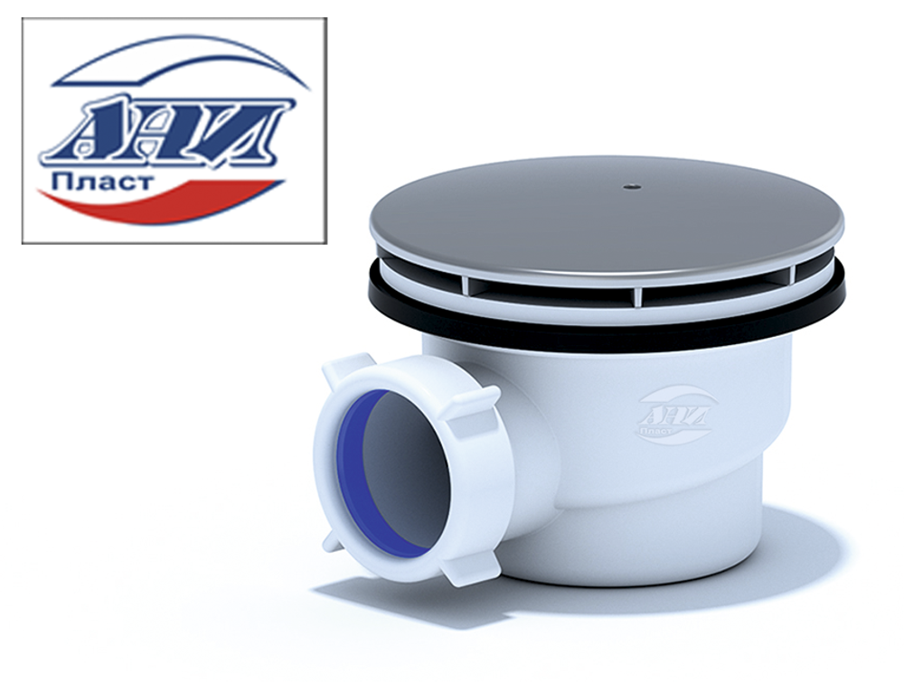 АНИ  Е320С  Сифон для поддона ХРОМ 1 1/2"*40 (12шт