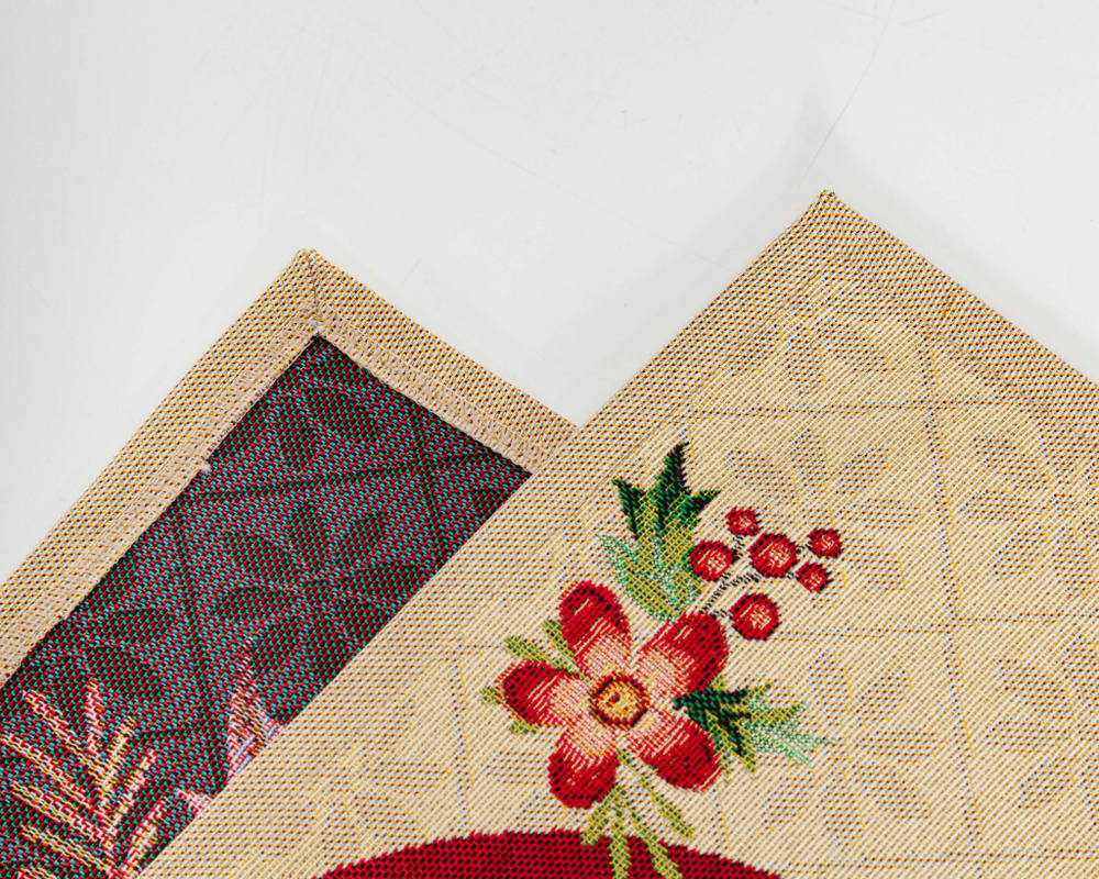 Дорожка для стола 44х140см Mix&Match Home Мастерская подарков бежевая