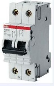 ABB S202 Автоматический выключатель 2P 0.5A (C) 6kA 2CDS252001R0984