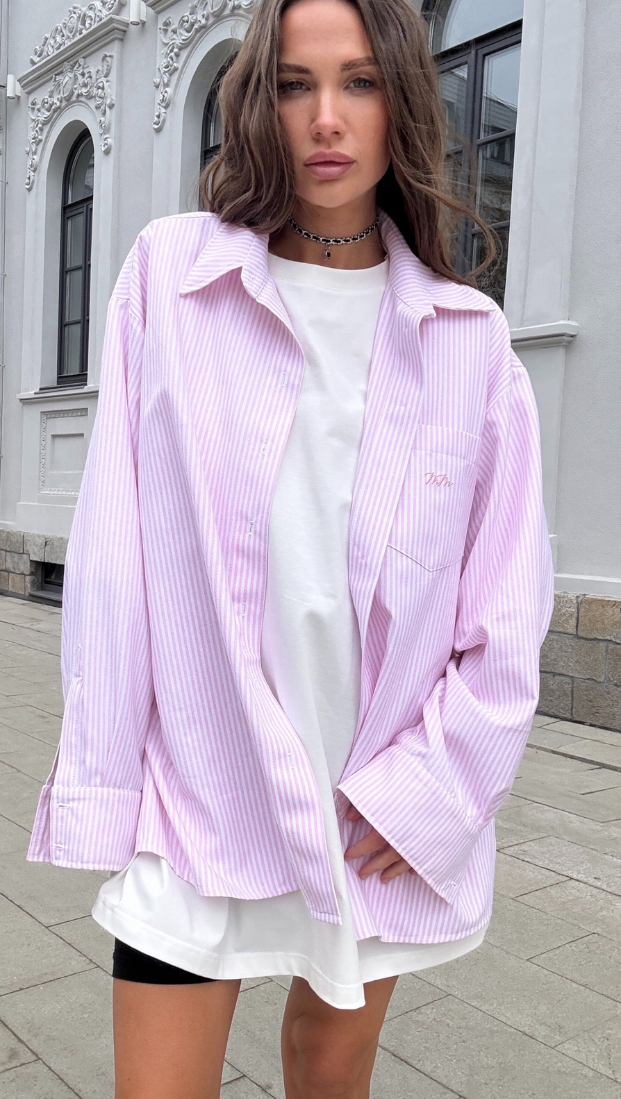 Рубашка в полосочку ММ