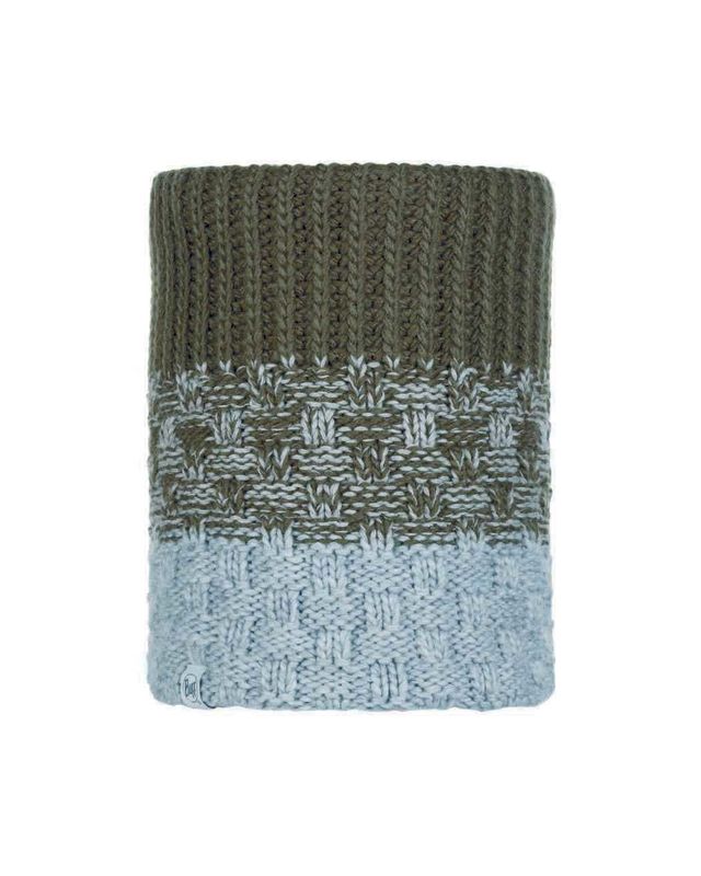 Шарф-труба вязаный с флисом детский Buff Neckwarmer Knitted Polar Tait Forest Night Jr Фото 1