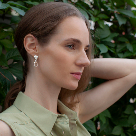 Серьги Fiore Luna LE1104 S