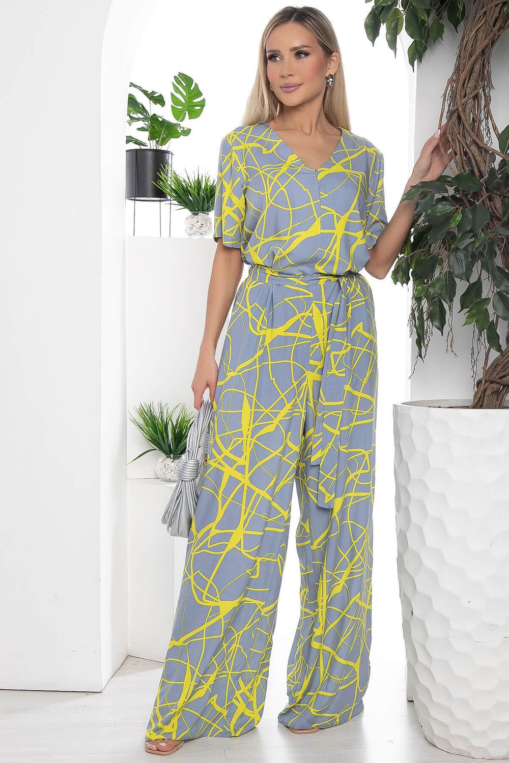 Комбинезон Леон (серый) К10329 LT Collection