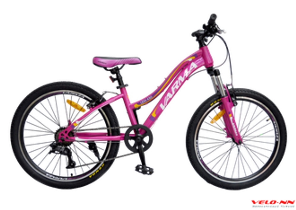 Велосипед VARMA LEM 430 24&quot; 7ск розовый(Сделано в России)