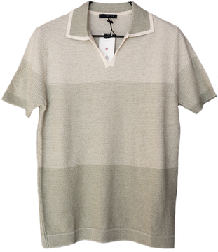 Футболка Поло из хлопка и льна MeleCL (Турция). Р-ры 46-52