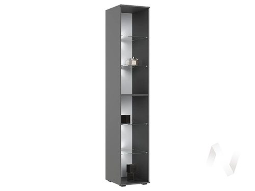 Пенал-стекло (400) Норд (графит)