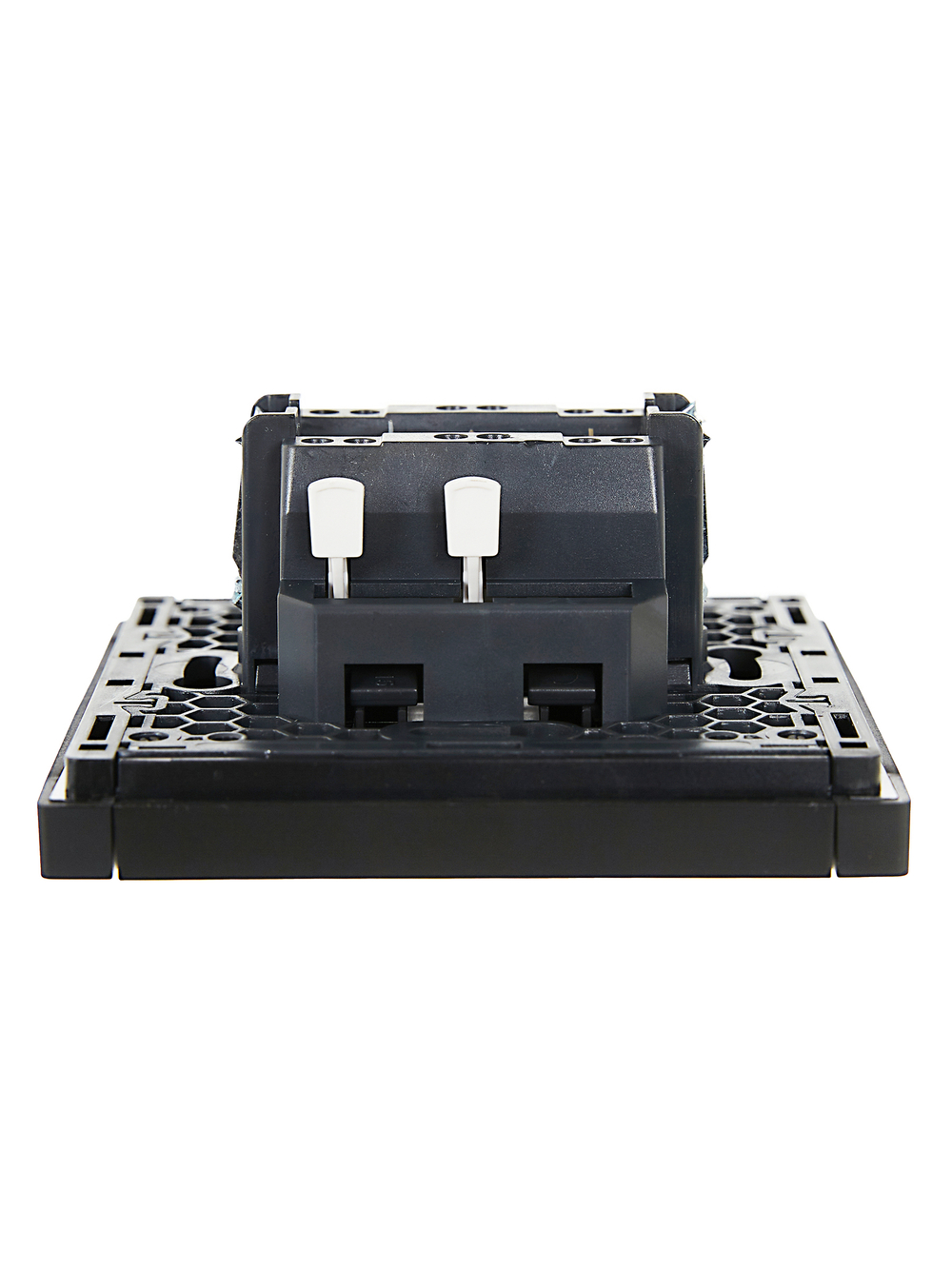 FORTE&PIANO Выключатель 1-клавишный перекрестный 10А FP112 черный IEK