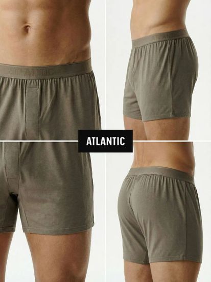 Трусы (1 шт) мужские семейные Atlantic MBX-662, микромодал, темно-серый