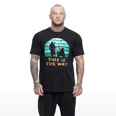 Футболка CLAN13 MANDO 1300GS, черный