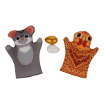 Кукольный театр домашний "Курочка-ряба" (4 куклы-перчатки) (Т-Ц)