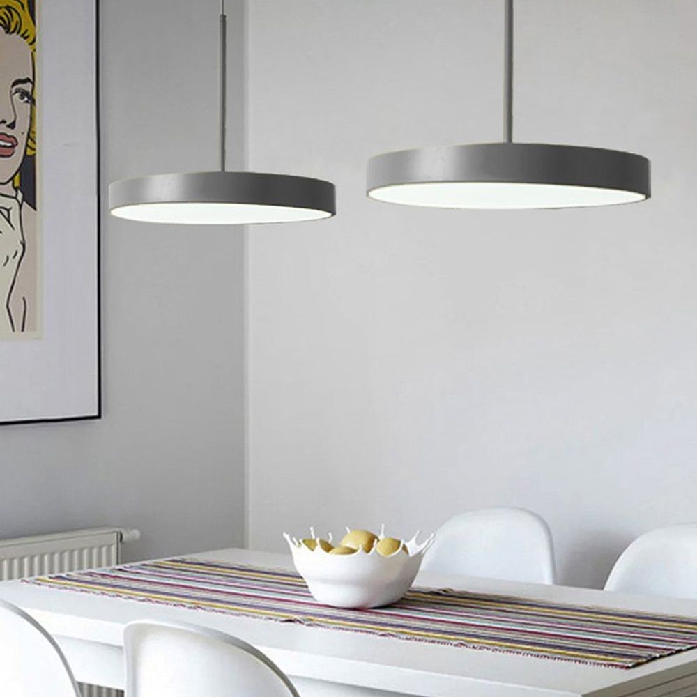 Подвесной светильник TURNA ONE D30 White by ImperiumLoft