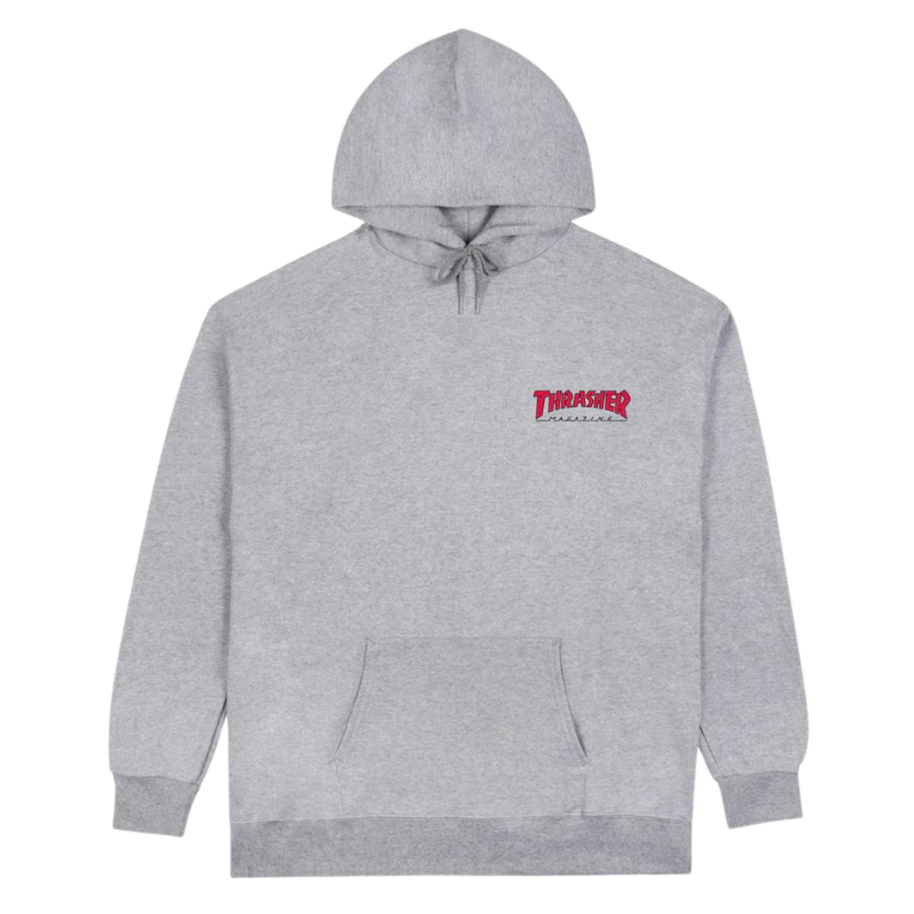 Толстовка Thrasher LITTLE OUTLINE GREY