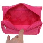 Косметичка - органайзер «Classic», цвет розовый, в склад. виде 20*24*9, в расклад. виде 42*24*9см (несессер)