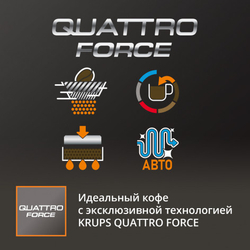 Автоматическая кофемашина KRUPS Intuition Preference+ EA875E10