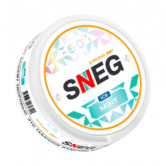 Табак жевательный SNEG с ароматом «ICE MINT» Strong, шт, 20