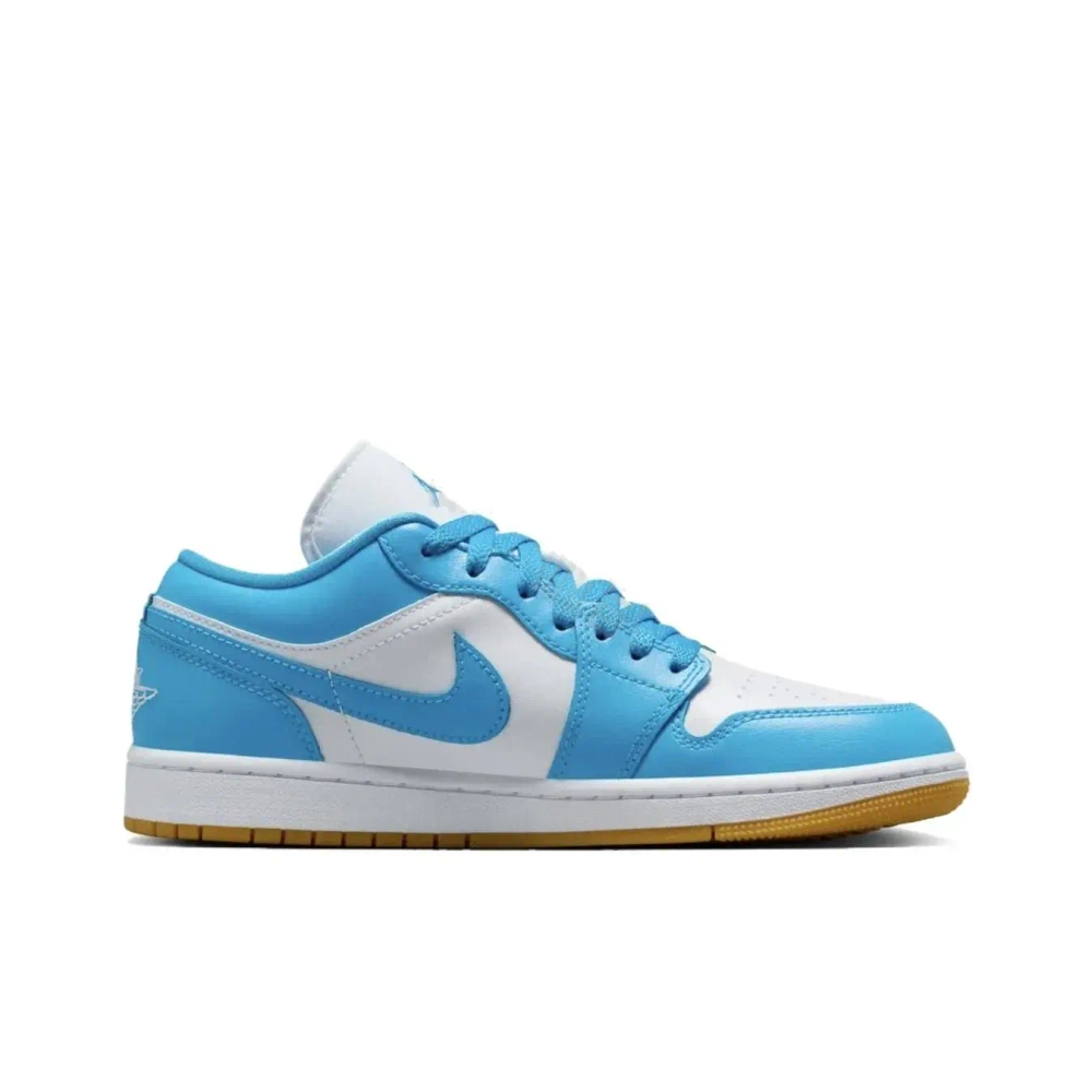Женские кроссовки Air Jordan 1 Low 'White Dark Powder Blue' DC0774-104