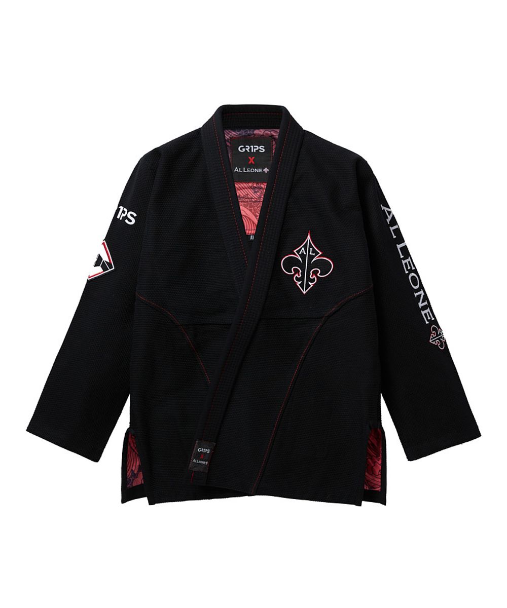 Кимоно Gr1ps Secret Weapon Al Leone - чёрное