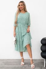 Платье Хелен (мята/белый) Р11-1075/25 Nikol