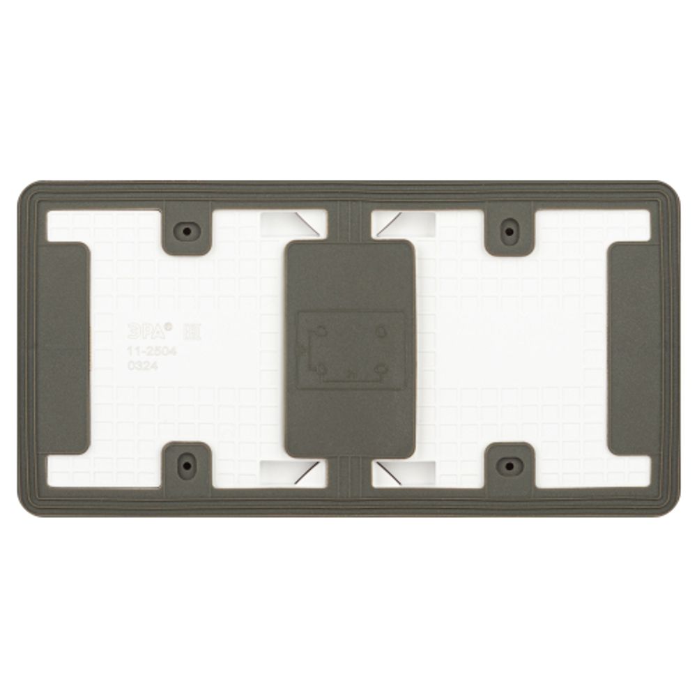 Розетка ЭРА Эксперт 11-2504-01 2х2P+E гориз. IP55, шторки, 16A-250В, ОУ, белый | Эра Эксперт