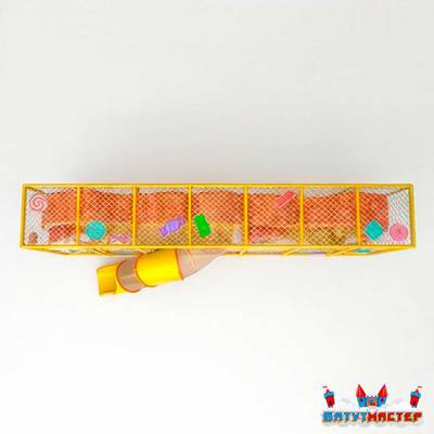 Плоский игровой комплекс «Страна Сладостей», 8,8×1,2×3,5 м