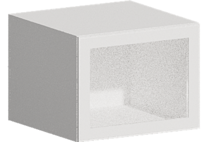 Кухня Модуль ШВГС 619 Ликата / Белый Софт