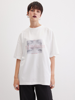 Футболка Bad Influence, молочная