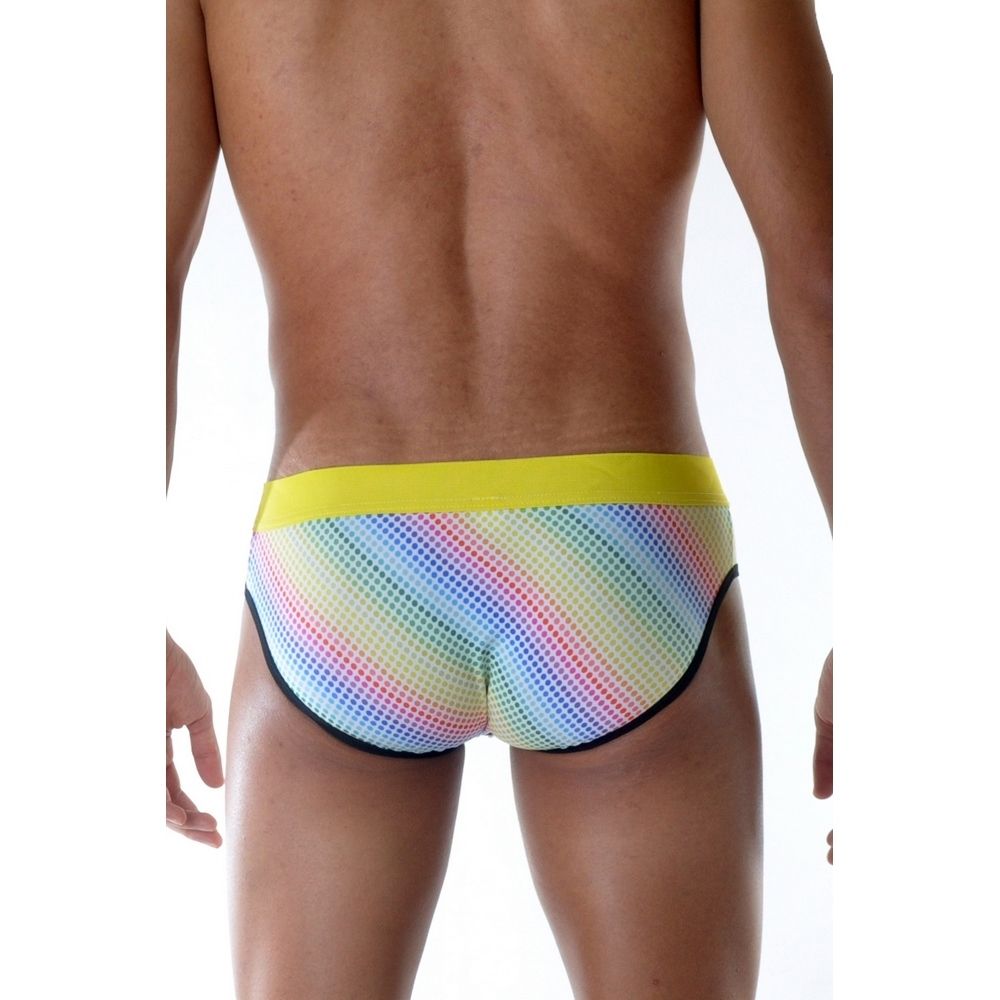Мужские трусы слипы разноцветные Don Moris DM111828