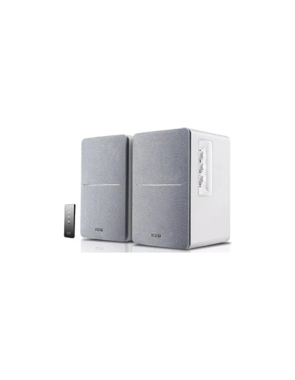 Edifier R1280TSilver/White {Активные, 2 x 21W RMS, 75-18000Гц, дерево, пульт ДУ}