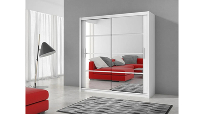 Шкаф-купе Амелия Белый 101  240*45*240