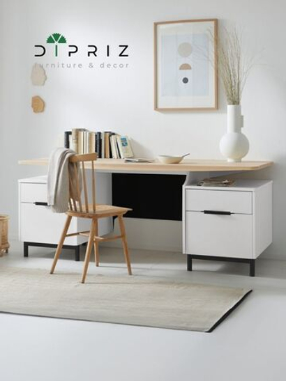 Стол письменный Ochensol, белый