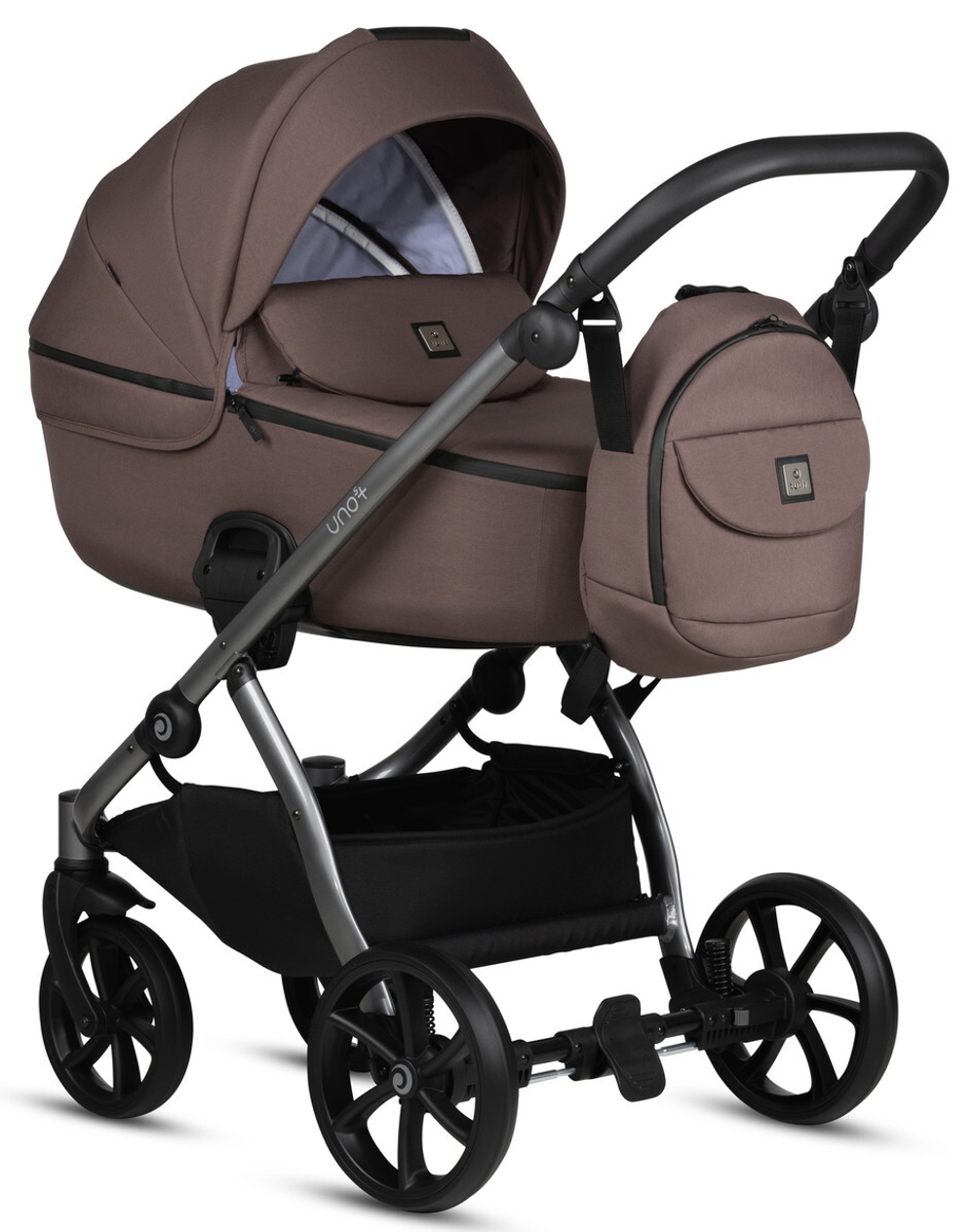 Детская коляска Tutis Uno 5 Plus Essential collection 3 в 1 1402159 Cocoa