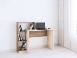 Стол компьютерный Квартет-2 , ясень шимо