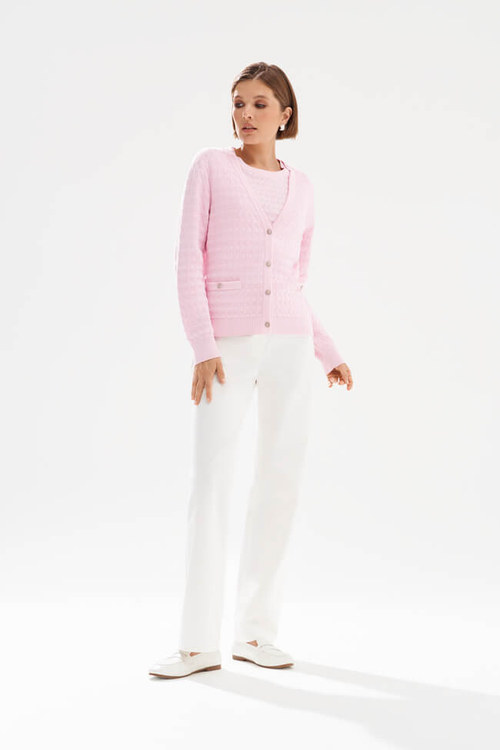 1979 Кардиган женский (розовый)