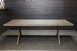 Обеденный стол из искусственного ротанга КРОСС МЭДИСОН «CROSS MADISON» арт.A00081