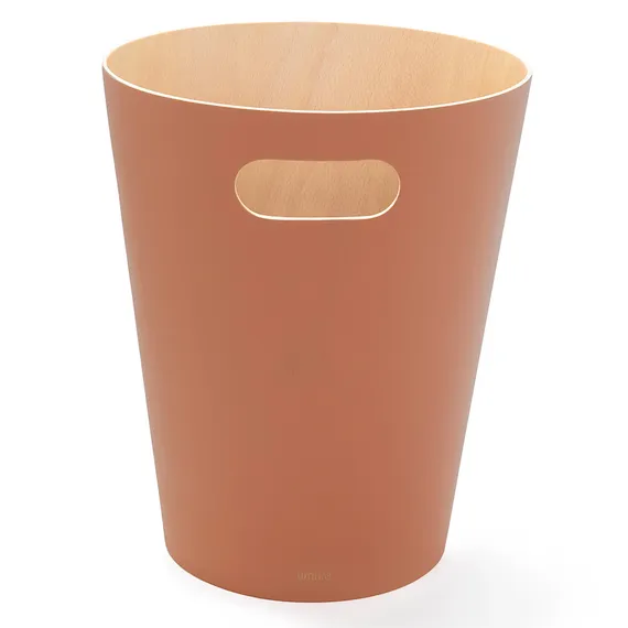 Корзина для мусора woodrow, 7,5 л, коричневая