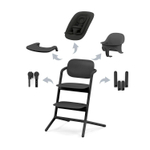 Стульчик для кормления Cybex Lemo 4 в 1 цвет Stunning Black (черный)