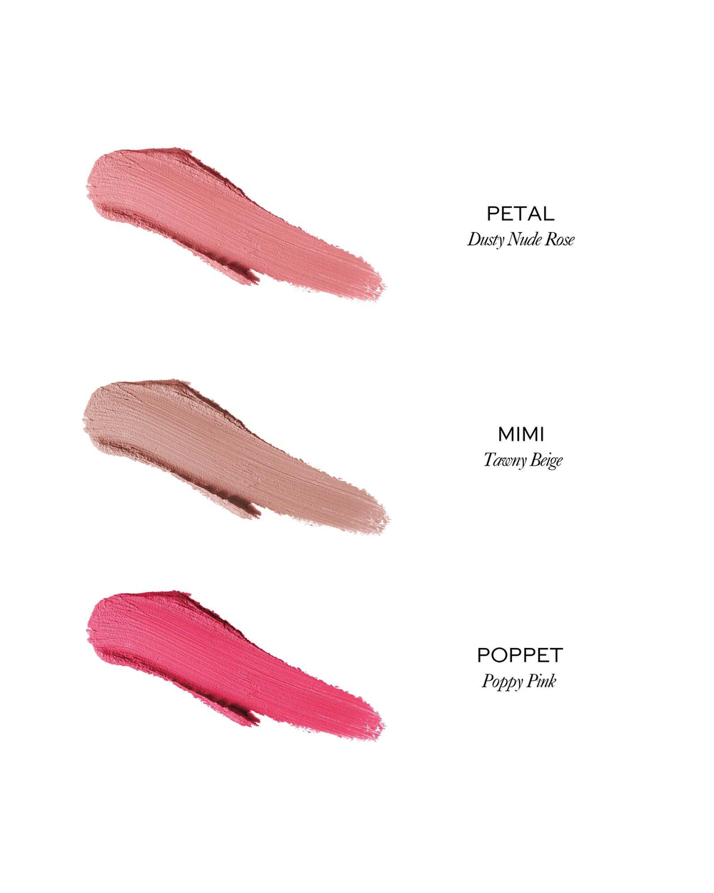 Westman Atelier Mini Baby Cheeks Blush Stick Petite Trio