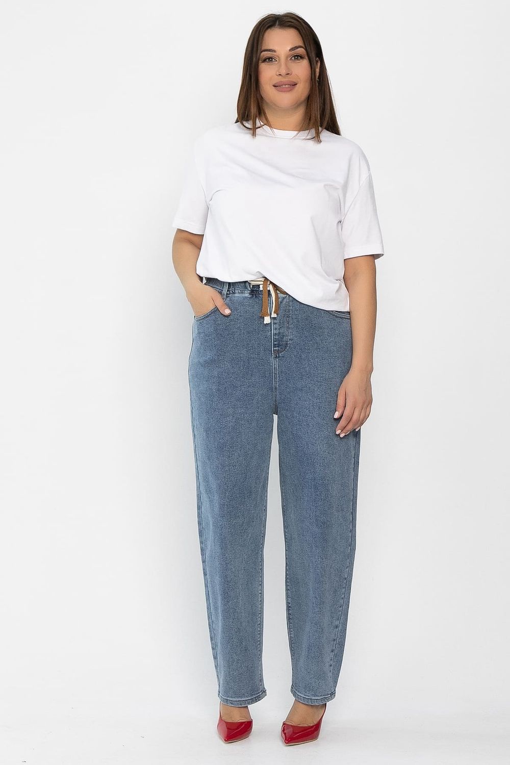 Джинсы Бэззи (светло-синие) Б14218-4М LT Collection