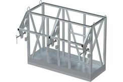 Площадка, навешиваемая на кран-балку с прижимным механизмом MEGAL ПНА-2 (балка 45М, ГОСТ 19425-74)