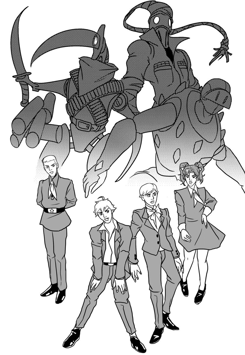 Комикс Причудливые Авантюры Жожо: Фантомас-67 (Обложка для комиксшопов)