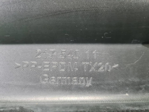 Юбка заднего бампера BMW 5er G30 (2017-2020) M-paket