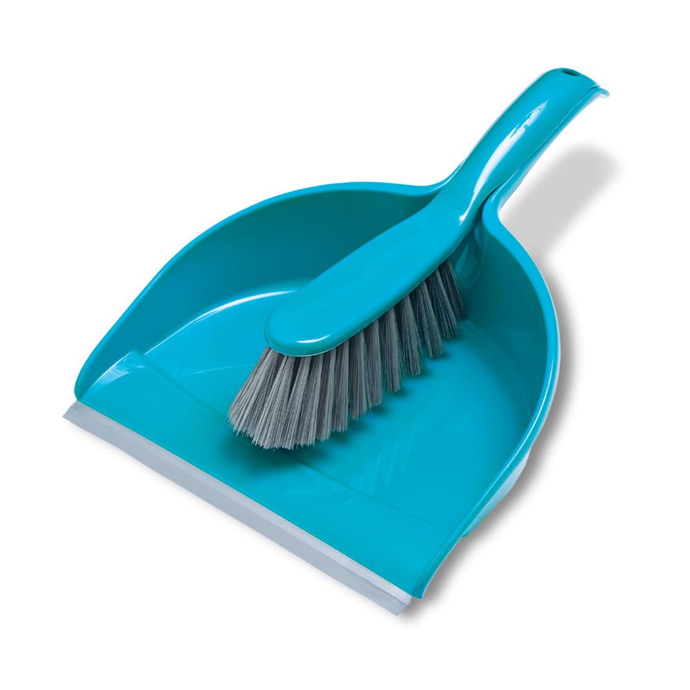 НАБОР ДЛЯ ПОДМЕТАНИЯ "КОРАЛЛ" ЩЕТКА-СМЕТКА + СОВОК С РЕЗИНКОЙ "YORK", 216180