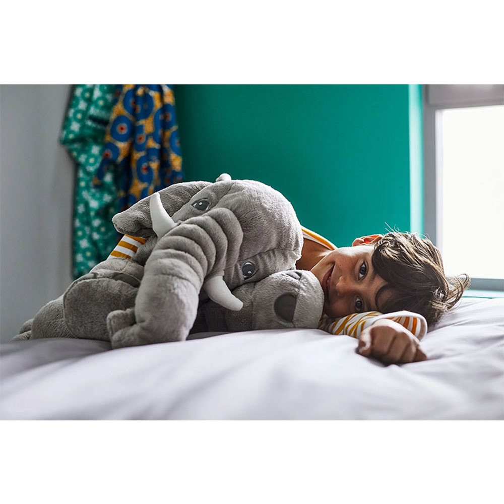 Мягкая игрушка Späckhuggare СЛОН, 60 см, полиэстер