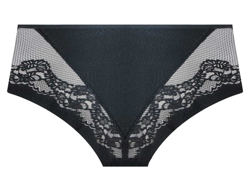 Трусики-слип с высокой линией талии Casilda (Размер: XL) (Цвет: черный)