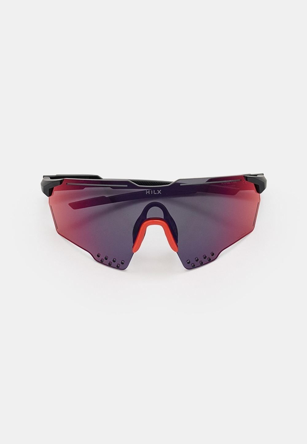 Спортивные очки HILX Gladiator (L) / Matt Black / Red Mirror Lens