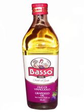 1000 мл Масло виноградной косточки Basso рафинированное
